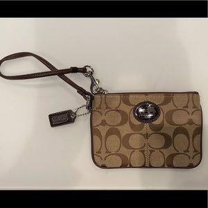 Coach wristlet